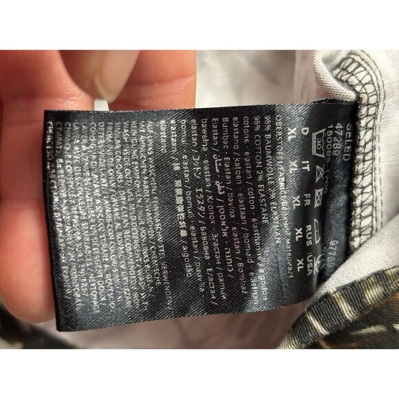 DRYKORN For Beautiful People Men's Green Leaf Print Button Down Size XL - Picture 6 of 9